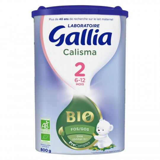 Calisma Biologisch 2e Leeftijd Melkpoeder 800g - GALLIA