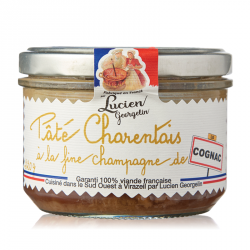 Charentais Pâté à La Fine ChampagneConhaque220g - LUCIEN GEORGELIN