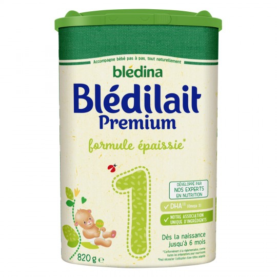 Blédilait premium 1e leeftijd melkpoeder 820g - BLÉDINA