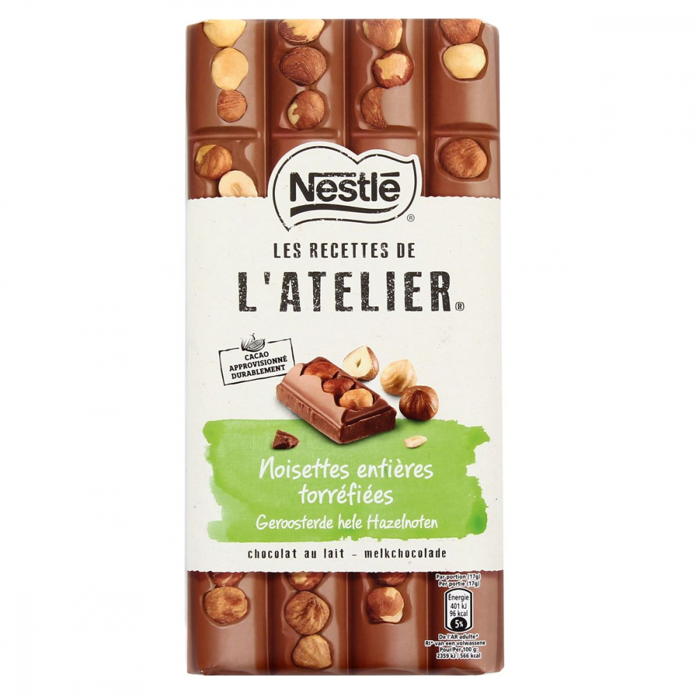 Tablettes Chocolat de couverture au lait 34% – Aiguebelle