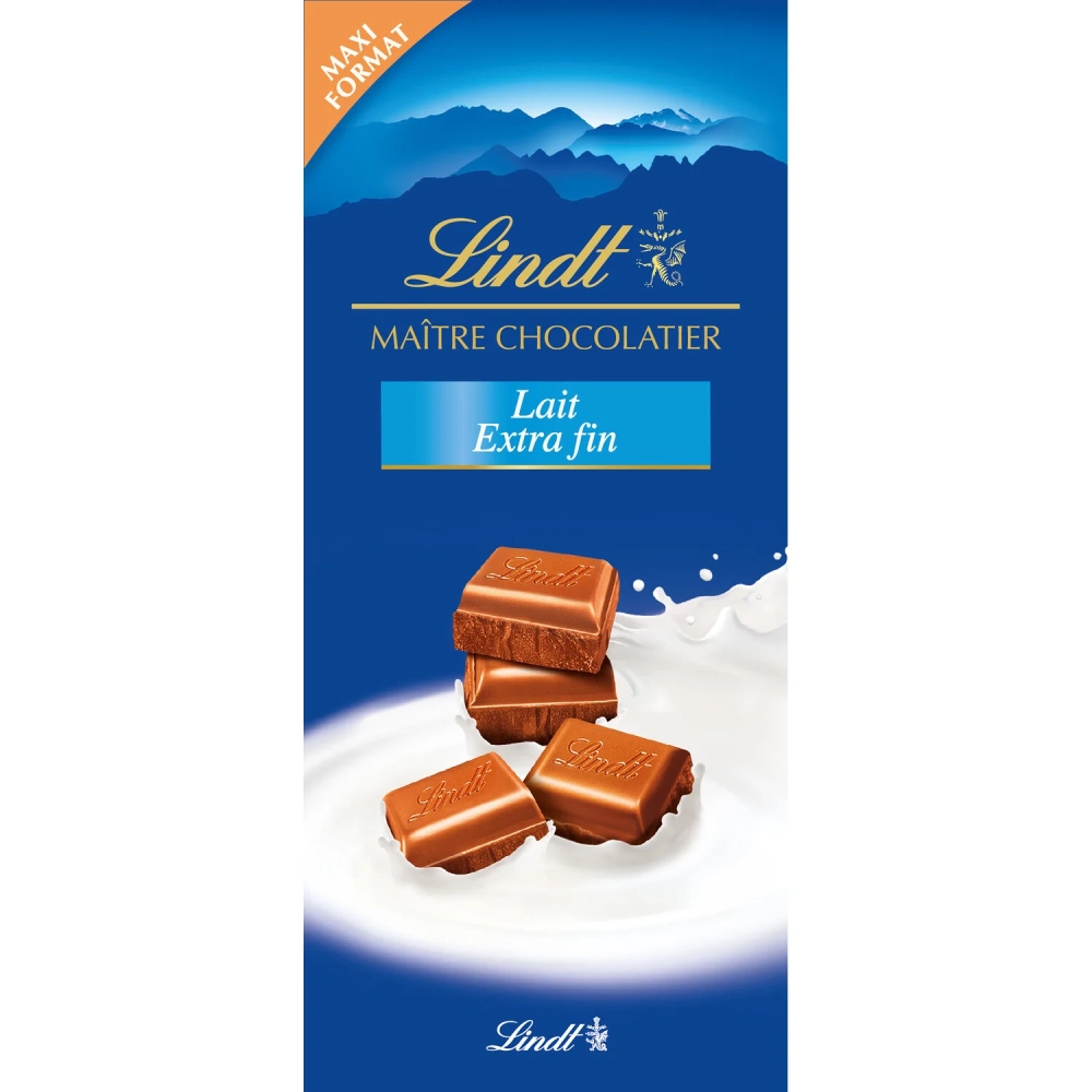 Mayorista Maître Chocolatier Leche Extra Fina Tableta 190g Lindt 6791