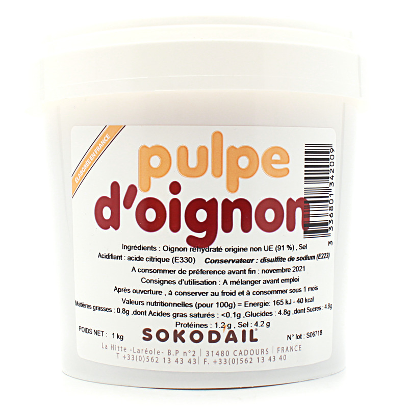 Pulpe Doignon 1kg - SOKOD'AIL