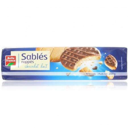 Bánh mì bơ phủ sô-cô-la sữa 200g - BELLE FRANCE