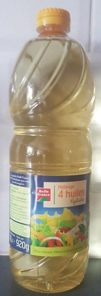 Mischung aus 4 Pflanzenölen 1l - BELLE FRANCE