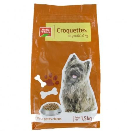 Cơm và gà Croquette cho chó nhỏ 1,5kg - BELLE FRANCE