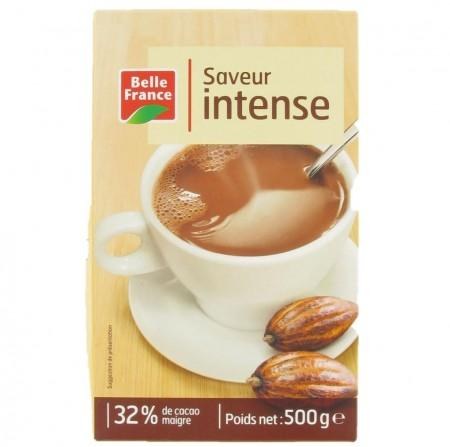 濃厚な風味のチョコレートパウダー 32% 低脂肪ココア 500g。 - BELLE FRANCE
