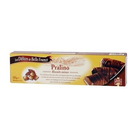 Zwitserse koekjes X10 Pralino 100g - Les Délices De Belle Frankrijk