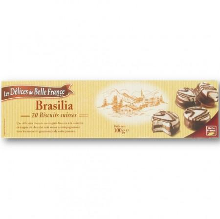 Brasilia Zwitserse koekjes X 20 100g - Les Délices De Belle Frankrijk