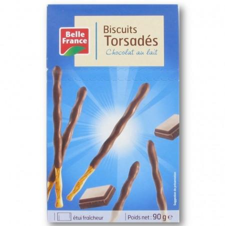 Bâtonnet Torsade Chocolat Au Lait 90g - BELLE FRANCE