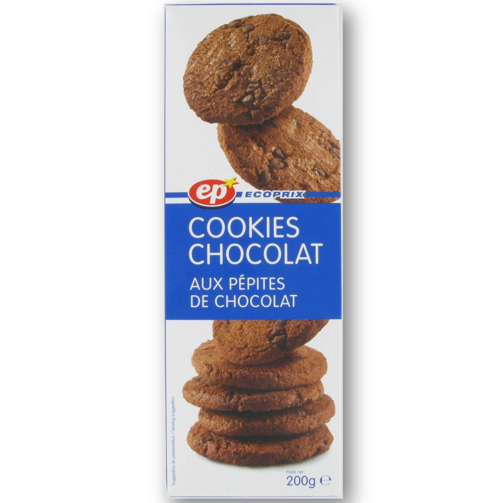 Bánh quy sô cô la sữa 200g - Ecoprix