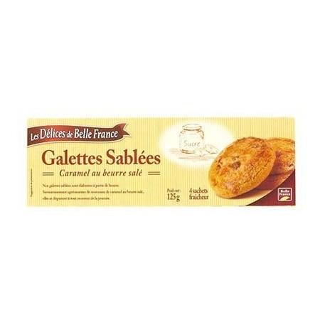 Zandkoekjes met gezouten boter en karamel 125g - Les Délices De Belle France