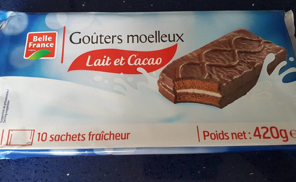 Goûters Moelleux Lait Et Cacao  420g - BELLE FRANCE
