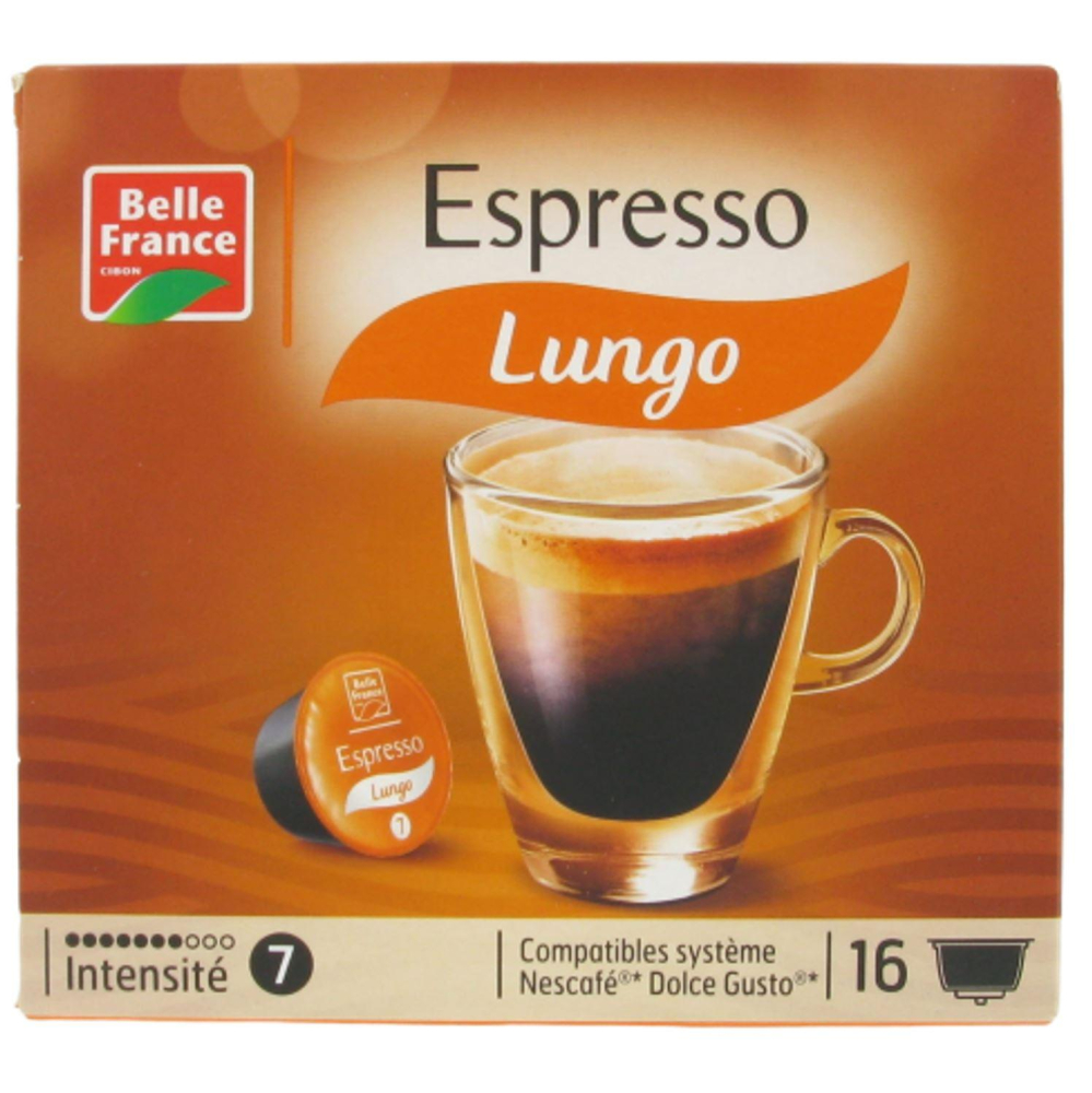Viên nang cà phê Lungo tương thích Dolce Gusto X16 - BELLE PHÁP