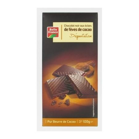 ダークチョコレート デガスト カカオ豆 100g - BELLE FRANCE