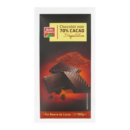 Degust Sôcôla đen 70% cacao 100g - BELLE FRANCE