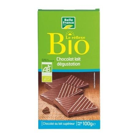 Дегустационный молочный шоколад Le Réflexe Organic 100 г - BELLE FRANCE