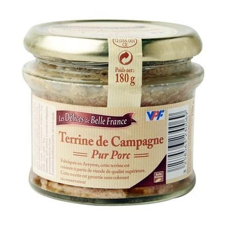 Terrina Campestre Con Ceps 180g - Les Délices de Belle France