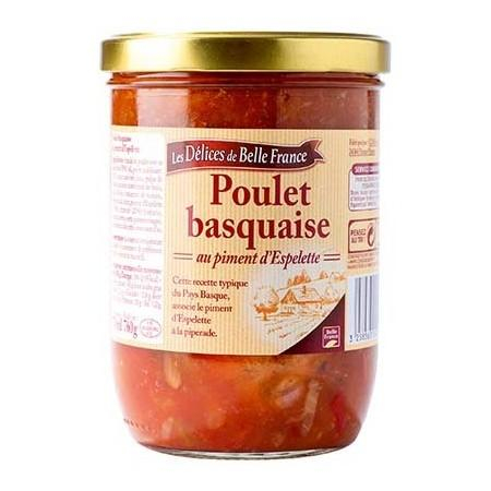 Pollo Basquaise Con Chile 760g - Les Délices De Belle France