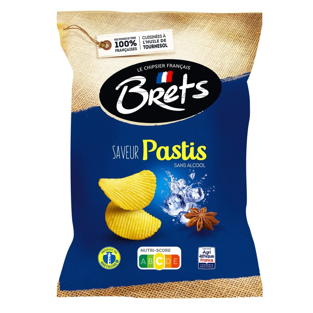 125g Chips Pastis Brets