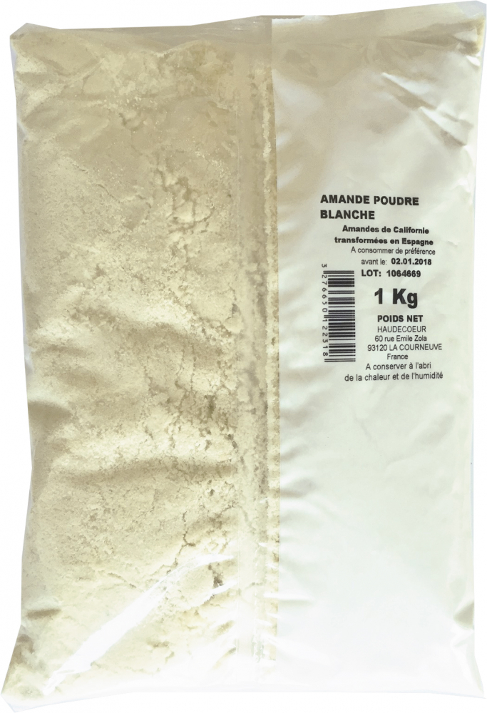 Grossiste Poudre d'amande blanche 1kg - PROFRUIT