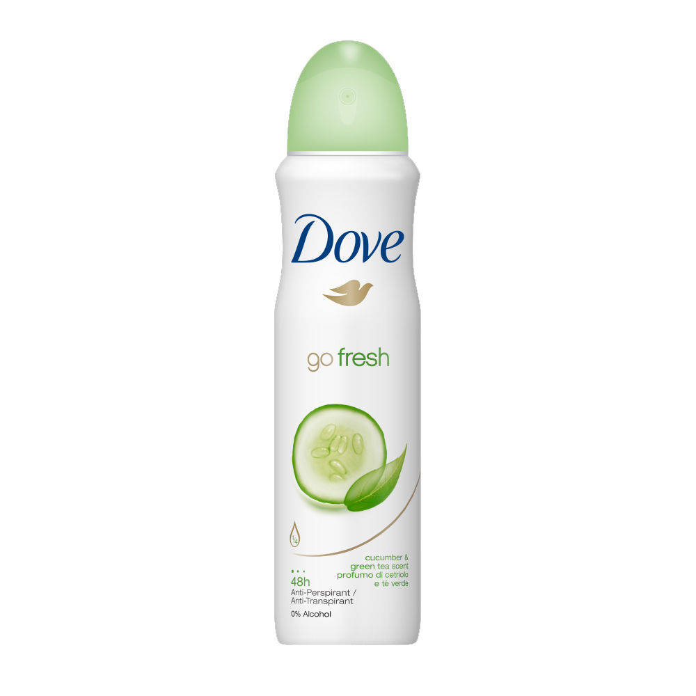 Deodorant Spray Go Fresh Cucumber 150 Ml - Dove