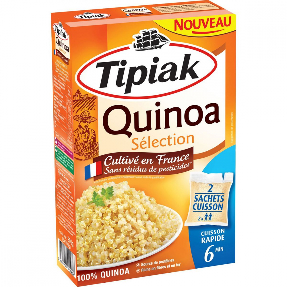 Quinoa Ss Pest 200g Tipiak