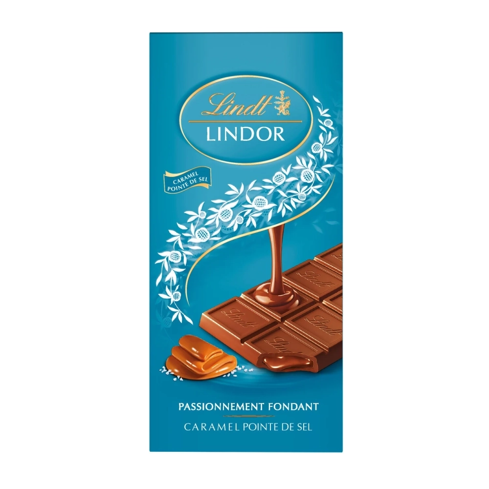 Tablette chocolat noir Lindor Lindt 150g sur