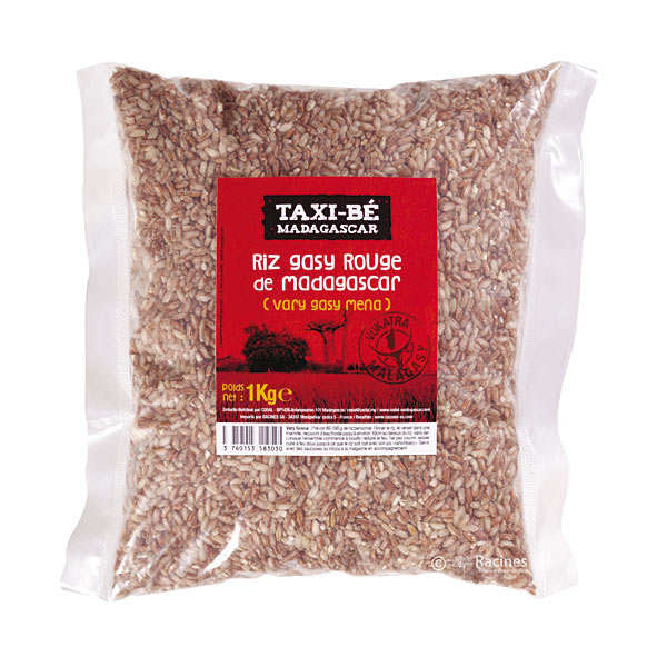 Riz Gasy Rouge (Riso Gasy Rosso) (12 X 1 Kg) Sac - Taxi-be