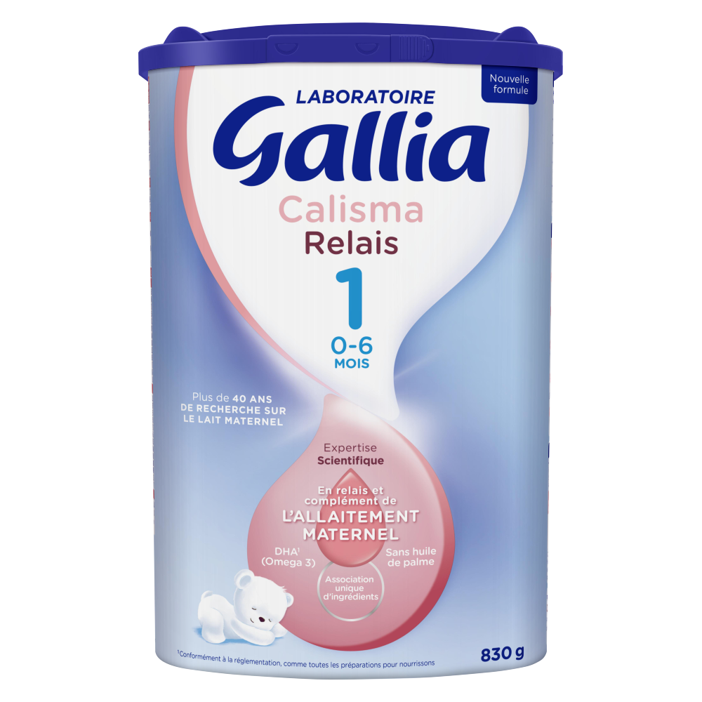 كاليزما ريلاي - حليب مجفف للجيل الأول - 830 جرام - GALLIA