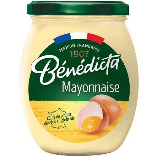 Mayonnaise Nature, 255g - BÉNÉDICTA