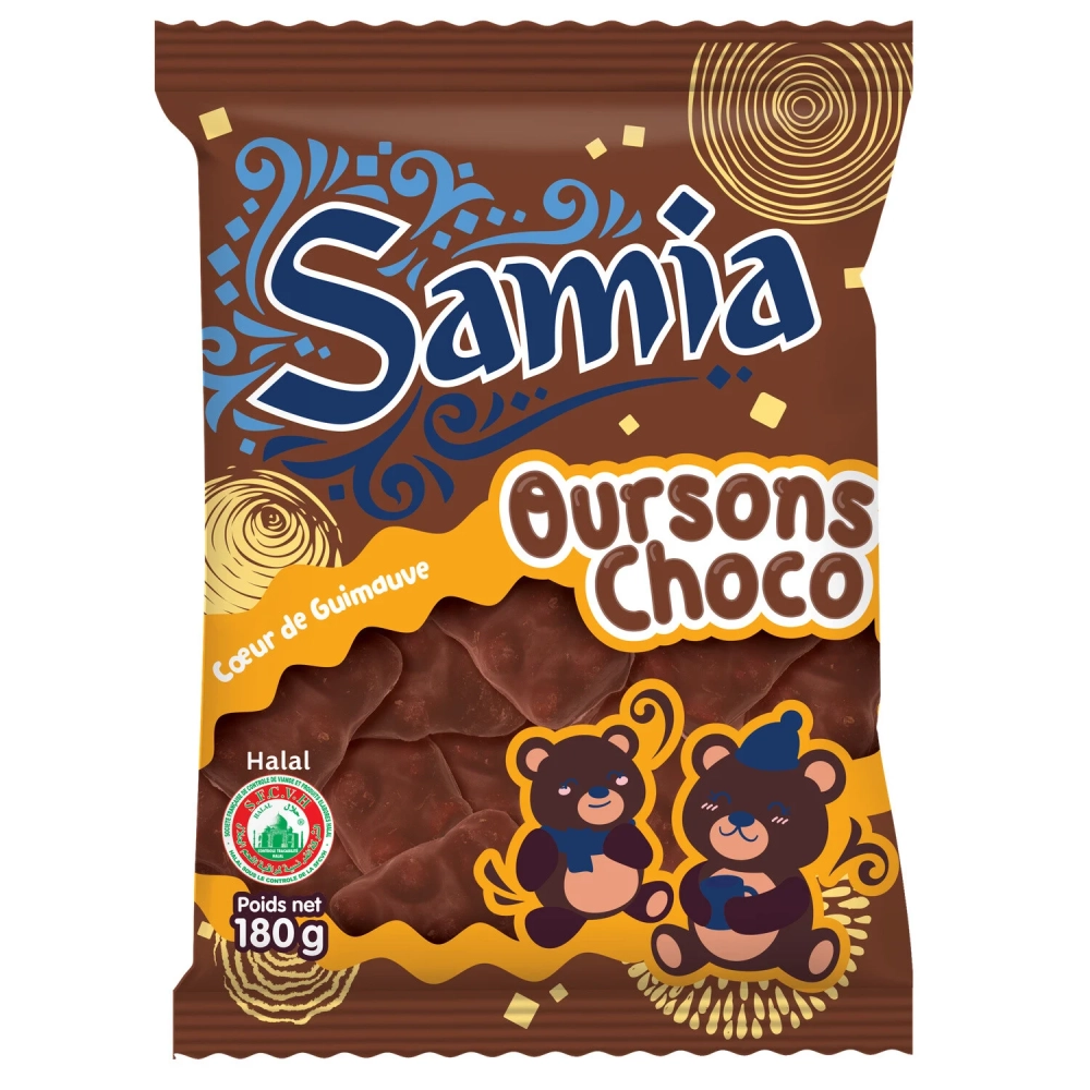 Halal Chocolate Bears 180g - SAMIA