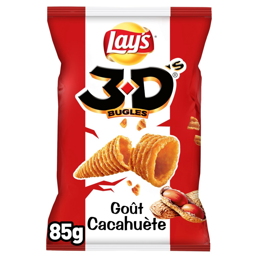 3d's Bugles Cacahuete 85g