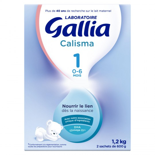 Calisma 1a età latte in polvere 2x600g - GALLIA