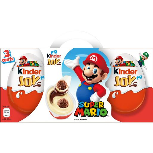 Super Mario Joy chocolate eggs; 60g - KINDER