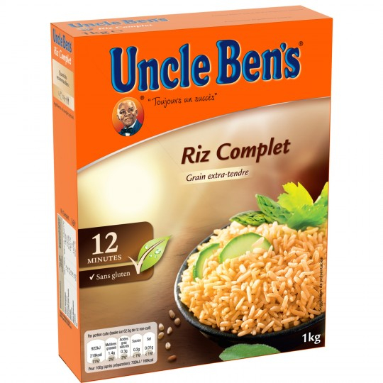 Grossiste Riz brun et complet 500g - UNCLE BENS