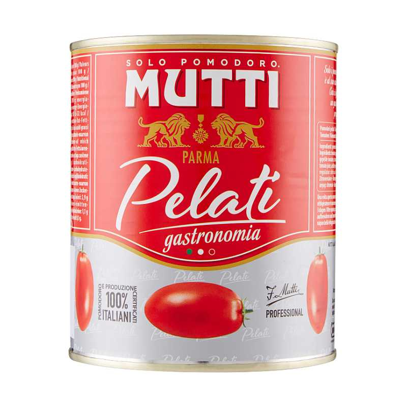 Tomate Pelees Mutti Bte800g