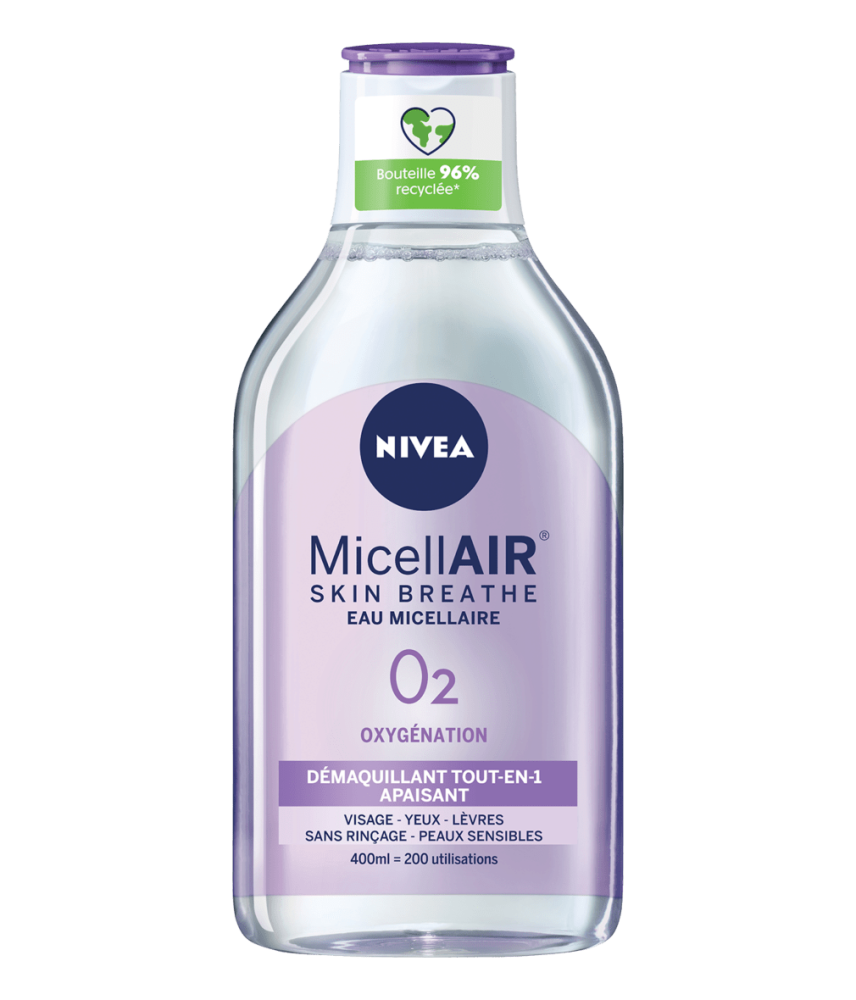 Nước tẩy trang Skin Breathe Micellar 400 Ml - NIVEA