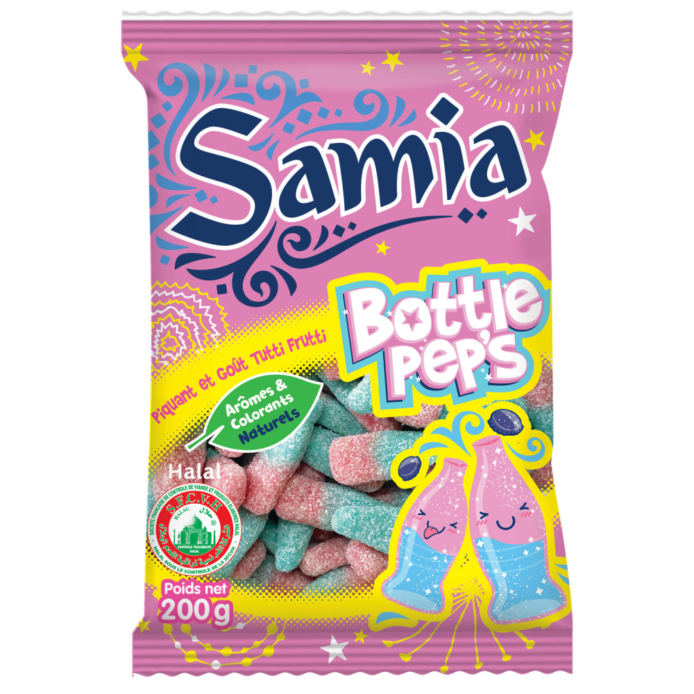 ボトルペップスキャンディ 200g（ナット） - SAMIA