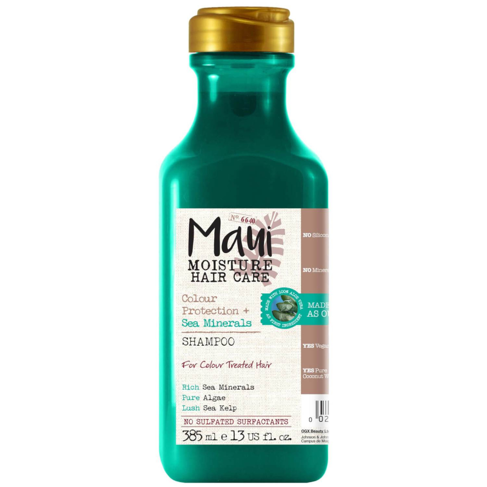 Shampoo voor Gekleurd Haar Met Minerale Zouten 385 Ml - Maui