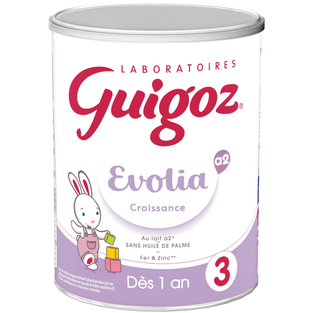 Latte in polvere per la crescita di Evolia 800g - GUIGOZ