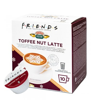 Toffee Nut Latte * Édition Hiver Limitée X10 Capsules Compatible Dolce Gusto - Friends